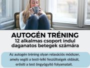 Autogén tréning indul daganatos betegeknek…