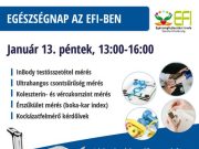 Egészésgnap az EFI-ben…