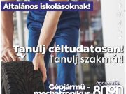 Jelentkezz időben!
Alapozd meg a jövőd egy biztos szakmával!
A középfokú isk…