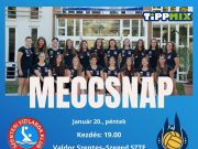 Jön az év 1⃣. meccse női csapatunknak. Gyertek szurkolni, a Szeged lesz…