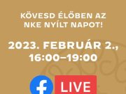 KÖVESD ÉLŐBEN AZ NKE NYÍLT NAPOT…