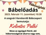 A Télbúcsúztató keretein belül Bábelőadás :)…
