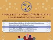 Boros lett a HSZC legeredményesebb iskolája – TOP 100-ban a Boros…