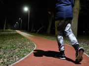 Elkészült a Hősök erdei futópálya világítása…