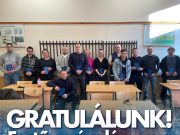 Gratulálunk a mai sikeres vizsgához minden Festő, mázoló,
tapétázó estis tanul…