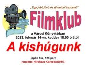 Holnap a filmklubban vetítik….