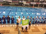 Kezdünk! Hungerit-Szentesi VK Tatabánya #hungeritszentes #tatabánya #vizilabd…