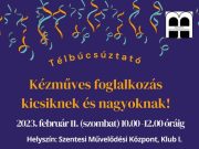 Kézműves program a Télbúcsúztató keretein belül!…