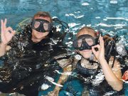 Kiképzést kaptak a búvárpalánták…