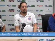 Komlósi Péter: Az első negyeden el is ment a mérkőzés Kikaptunk az Egertőljönn…
