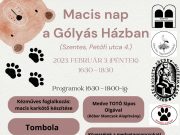 Ma délután Macis nap a Gólyás Házban!…