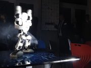 Modern aulához 21. századi fény-show! Íme egy kis ízelítő az átadó ünnepség nyi…