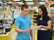 Sipos Gabriellával, a Legrand Zrt. üzemi adminisztrátorával…