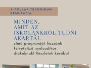 0⃣3⃣. 1⃣6⃣. Utolsó felvételi tájékoztató és beszélg…