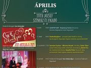 ÁPRILIS a Tóth József Színház és vigadóban Jegyiroda: Tóth József Színház és Vig…