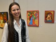 Hitével festi az ikonokat…