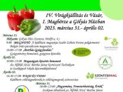 Holnap kezdődik a Virágkiállítás és Vásár, Magbörze Szentesen…