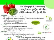 Holnap nyit a IV. Virágkiállítás és Vásár, I. Magbörze a Gólyás Házban
A kiáll…
