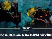 Nehéz a dolga a katonabúvárnak