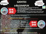 Szentes Városnapok április 28 – május 1. között…