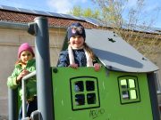 A sportcsarnok megmentett napelemei újra szolgálatban…