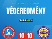 Döntetlen az alapszakasz zárásán. Köszönjük a szurkolást! #hajráSzentes …