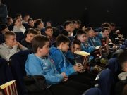 Megnéztük! A szentesi Őze Lajos Filmszínházban klubunk utánpótlás játékosai köz…