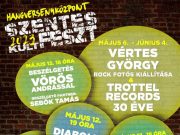 Rockzenei fotográfus-művész és jubiláló lemezkiadó tárlata a Szentes KultFESZT-…