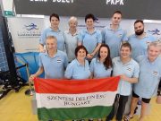 Szlovákiában is sikeresen úsztak a Delfinek…