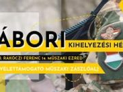 Tábori kihelyezési héttel zárta a március hónapot a műszaki ezred Művelettámogat…