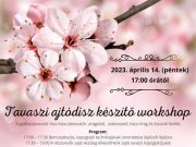 Tavaszi ajtódísz (kopogtató) készítő workshop…