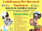 Családi nap az Élet-Morzsával Nagyhegyen…