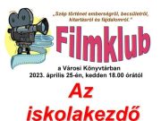 Ma a filmklubban vetítik….