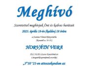 Holnapi programunk….