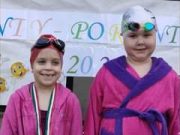 Klubunk legfiatalabbjai, az úszás-előkészítő foglalkozásra járó óvodások élet…