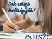 Minden érettségiző diákunknak sok sikert kívánunk!