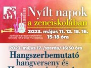 Nyílt napok a zeneiskolában…
