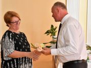 Kiemelkedő közszolgálatért elismerést kapott kolléganőnk Dallos-Szilágyi Imréné….