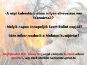 Következő rejtvényünk 𝒇𝒆𝒃𝒓𝒖𝒂́𝒓 hónaphoz kötődik. A helyes megfejtést beküldők kö…