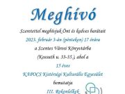 Ma új kiállítás nyílik könyvtárunkban….