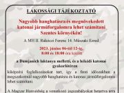 Nagyobb hanghatásra és megnövekedett katonai járműforgalomra lehet számítani Sze…