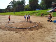 Strandbírkózás bemutató