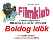 Ma a filmklubban vetítik….