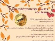 Már a nyár közepén is tervezzük tudatosan a jövőt! Szeptemberben új képzéseket i…