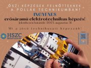 2 éves technikusi képzés felnőtteknek délutáni időpontokban a Pollákban! A képzé…