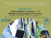 2 éves technikusi képzés felnőtteknek délutáni időpontokban a Pollákban! A képzé…