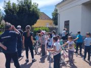 A Szentes Polgárőr Egyesület Kresz parkkal szórakoztatta az Erzsébet tàborozóka…