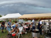 A szupercella is beköszönt a lapistói főzőversenyre…