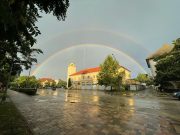 Jókor, jó helyen – ugye mindenki lőtt képet a tegnapi szivárványról?…