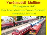 Vasútmodell kiállítás a hétvégén Szentesen A Vasútmodellező Baráti Kör és a Vas…